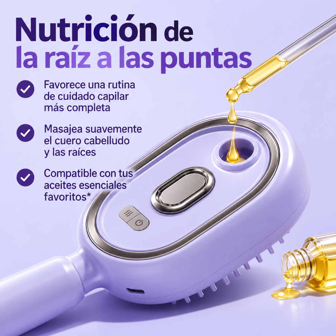 Vapora Cepillo a vapor anti frizz
