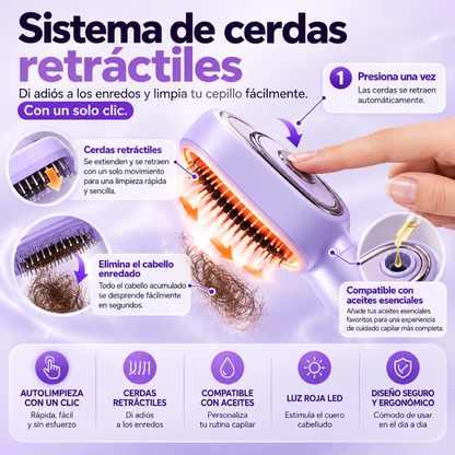 Vapora Cepillo a vapor anti frizz
