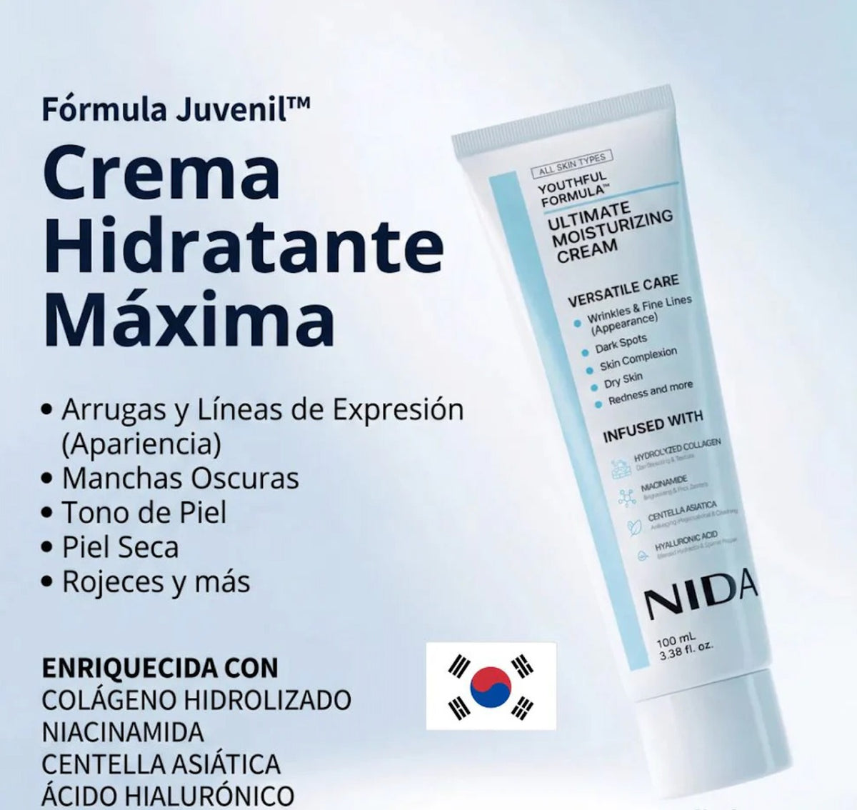 crema hidratante NIDA