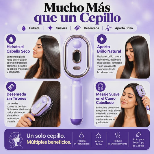 Vapora Cepillo a vapor anti frizz